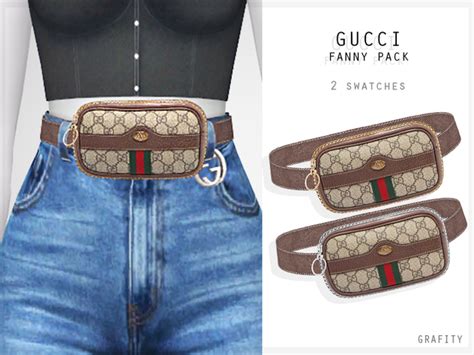 gucci fanny pack sims 4